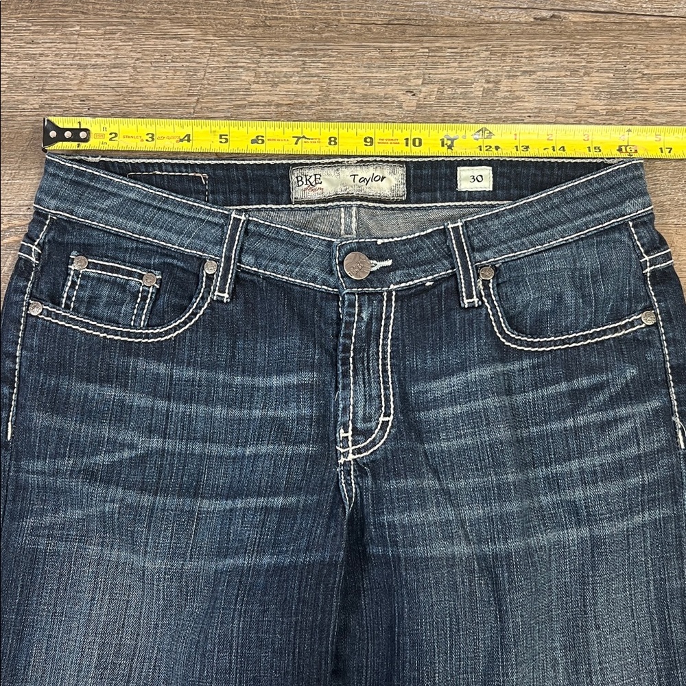 👖 BKE “Taylor” Dark Wash Straight-Leg Jeans | Size 30 - Picture 8 of 11
